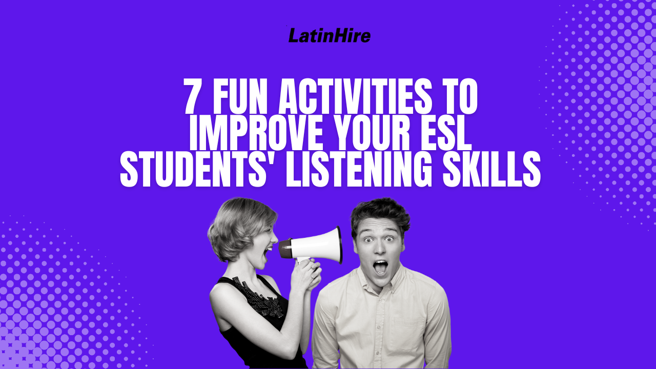 Classroom Activities To Improve A Student's Listening Skills by
